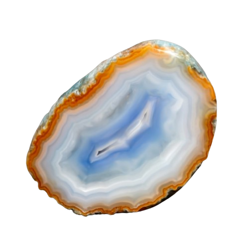 Kentucky Blue Agate - crystinfo.com