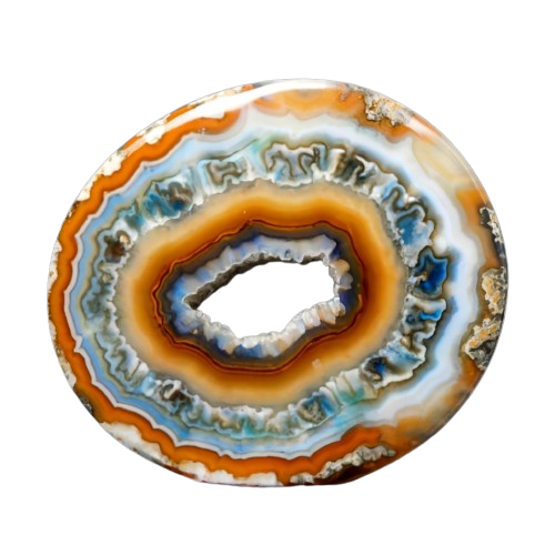 Blue Plume Agate - crystinfo.com