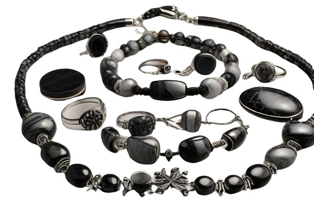 Wearing Snowflake Obsidian - crystinfo.com