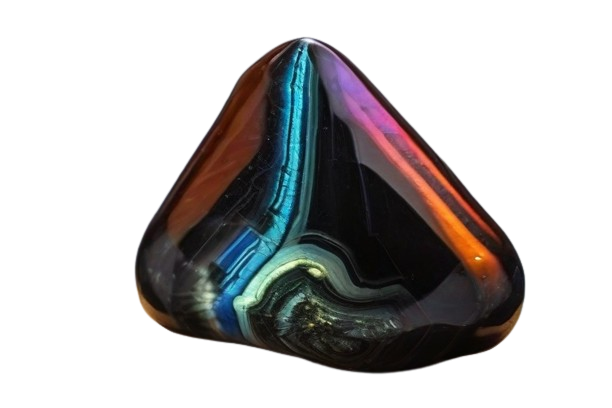 Rainbow obsidian - crystinfo.com