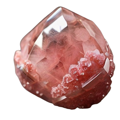 Druzy Strawberry Quartz - crystinfo.com