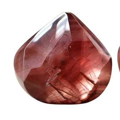 Maroon Strawberry Quartz - crystinfo.com