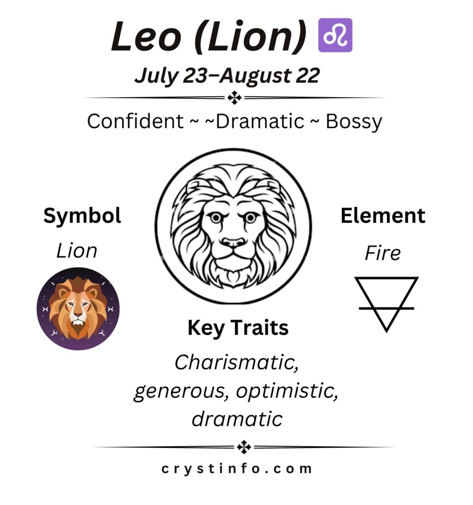 Leo (Lion) - crystinfo.com