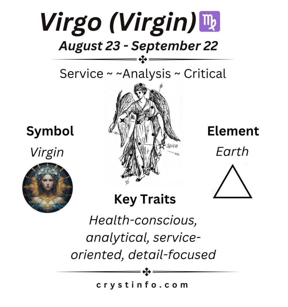 Virgo (Virgin) - crystinfo.com