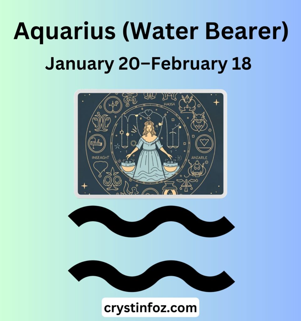 Aquarius (Water Bearer) - crystinfoz.com