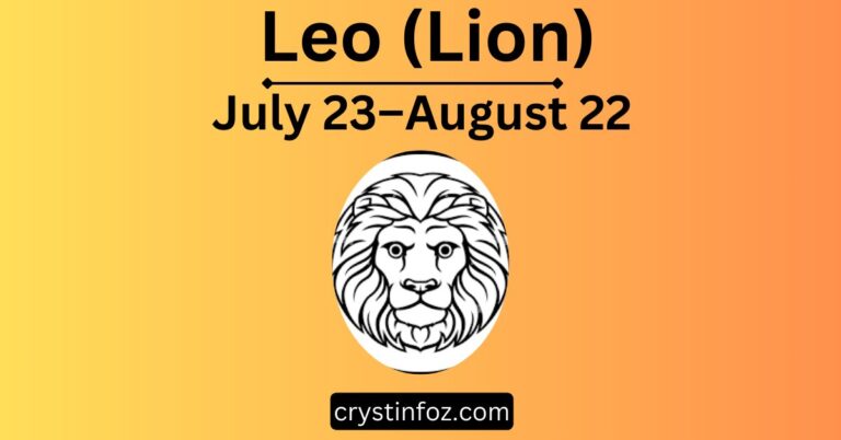 Leo (Lion): July 23–August 22 Zodiac Energies