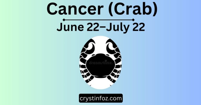 Cancer (Crab): June 22–July 22 Zodiac Energies