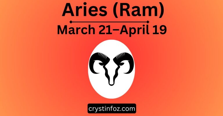 Aries (Ram): March 21–April 19 Zodiac Energies